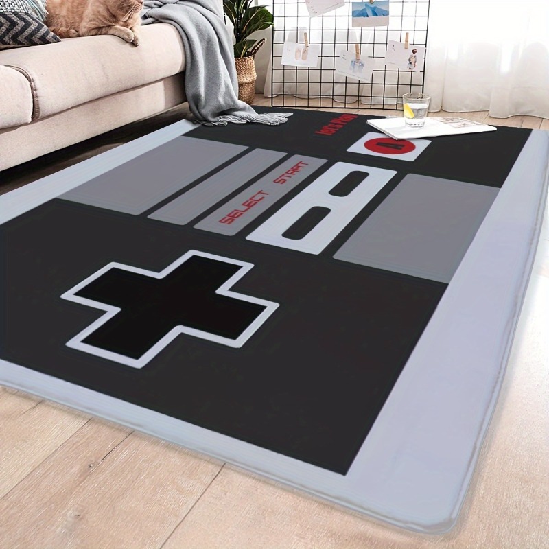 Retro Gaming Rug - Game Area Teppiche, 3D-gedruckt, für Spieler