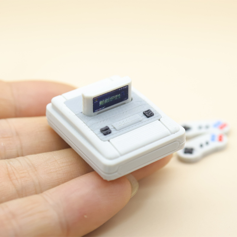 Retro Gaming Games - 1 Set Puppenhaus Mini Retro-Spielkonsole Arcade-Automat