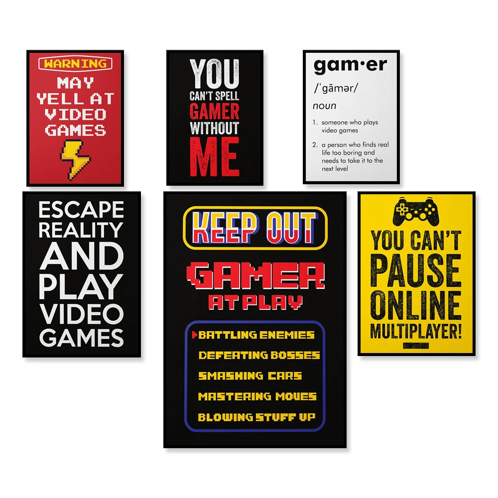 Retro Gaming York - Perfect Day Poster Leinwanddruck – Videospiel-Dekoration