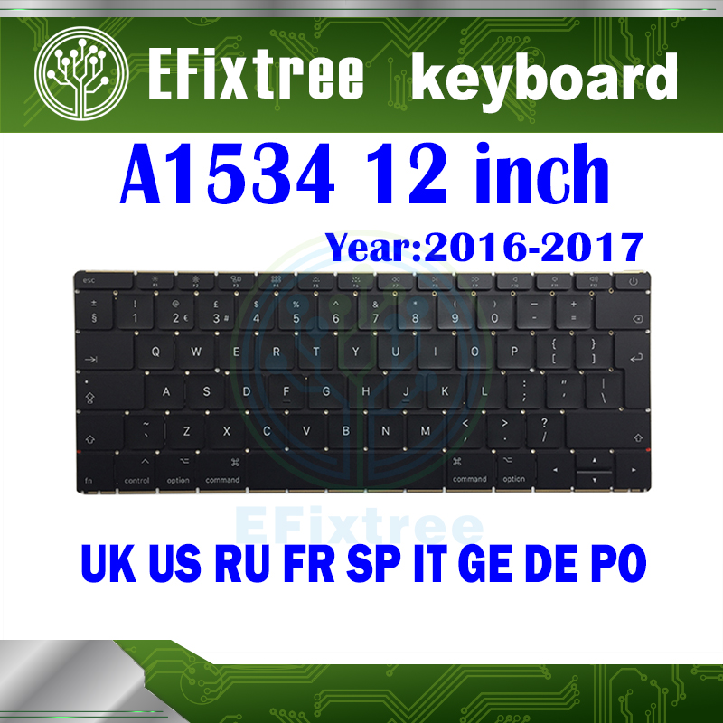 Retro Gaming Mac - Laptop-Tastatur US UK FR SP RU