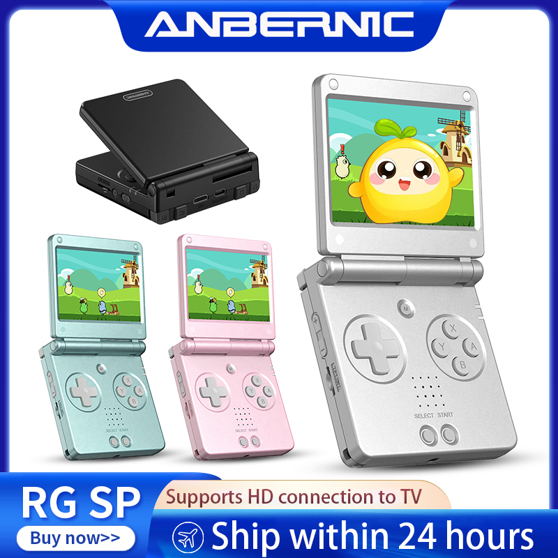 Retro Gaming Handheld Console - Anbernic RGSP Flip Retro Handheld-Spielkonsole Linux