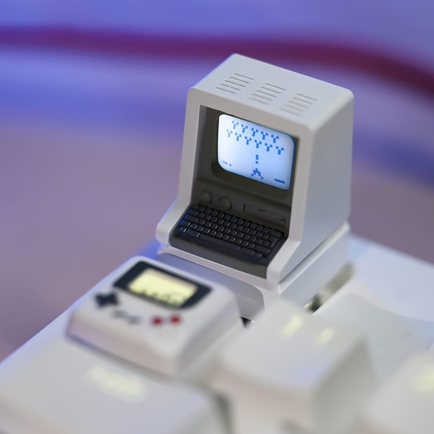 Retro Gaming Mac - Retro Mac-Inspirierte Tastenkappen Double-Shot ABS MX