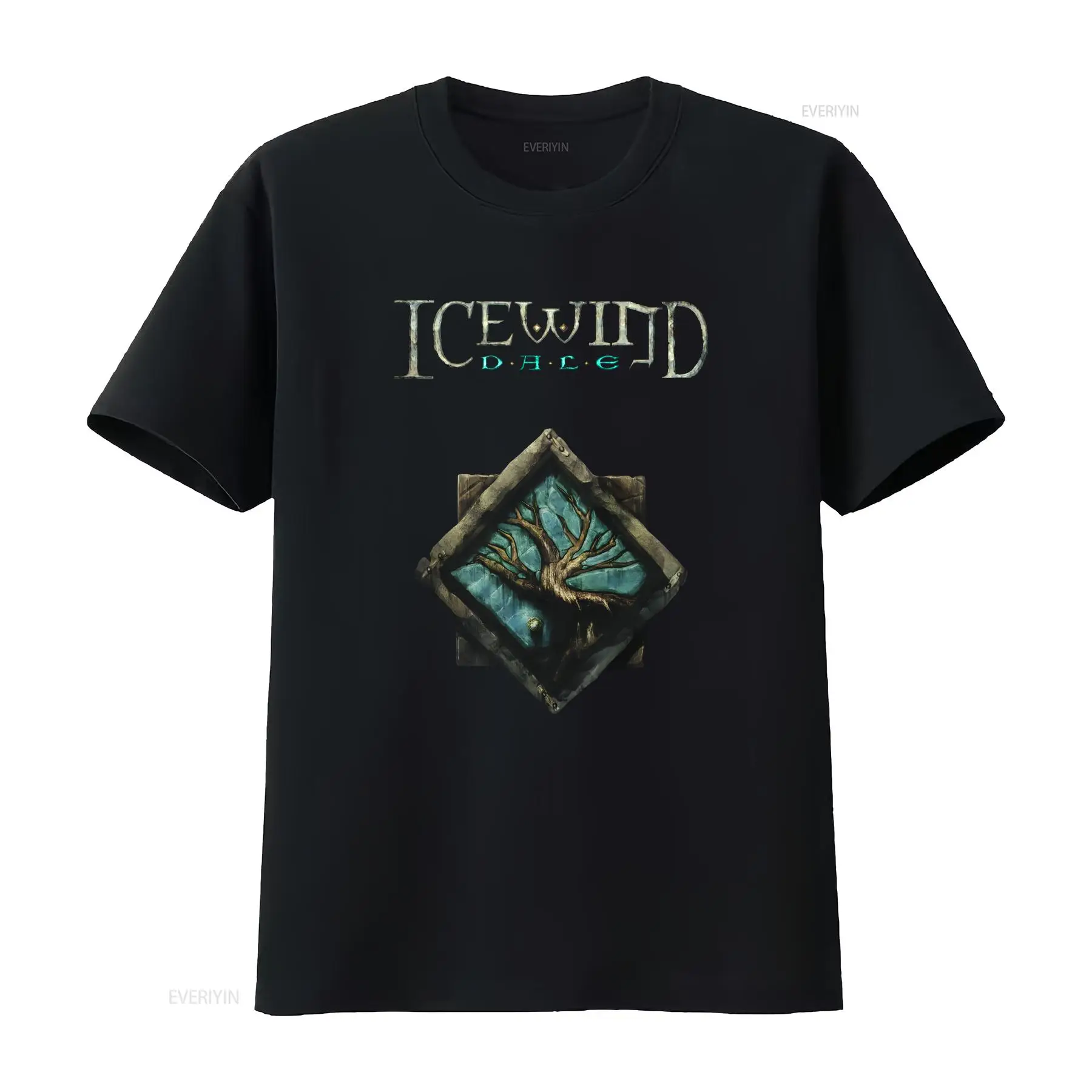 Retro Gaming Games - Icewind Dale Logo Classic Videospiel RPG