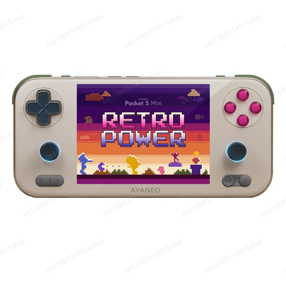 Retro Gaming Handheld Console - AYANEO Pocket S Mini Retro Handheld-Spielkonsole,