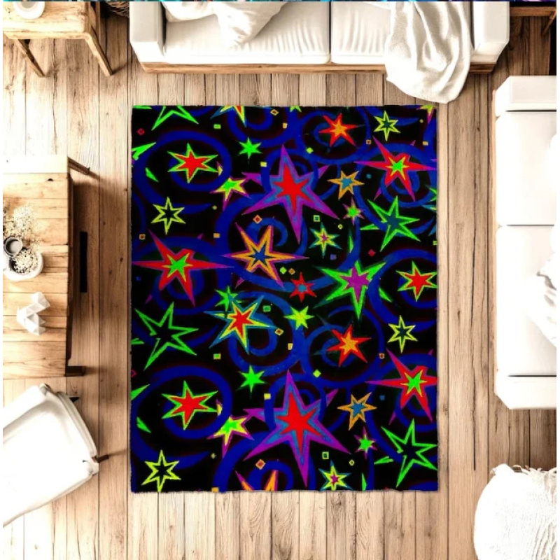 Retro Gaming Rug - VIKAMA Retro Gamer Teppich Arcade-Maschine Rutschfester