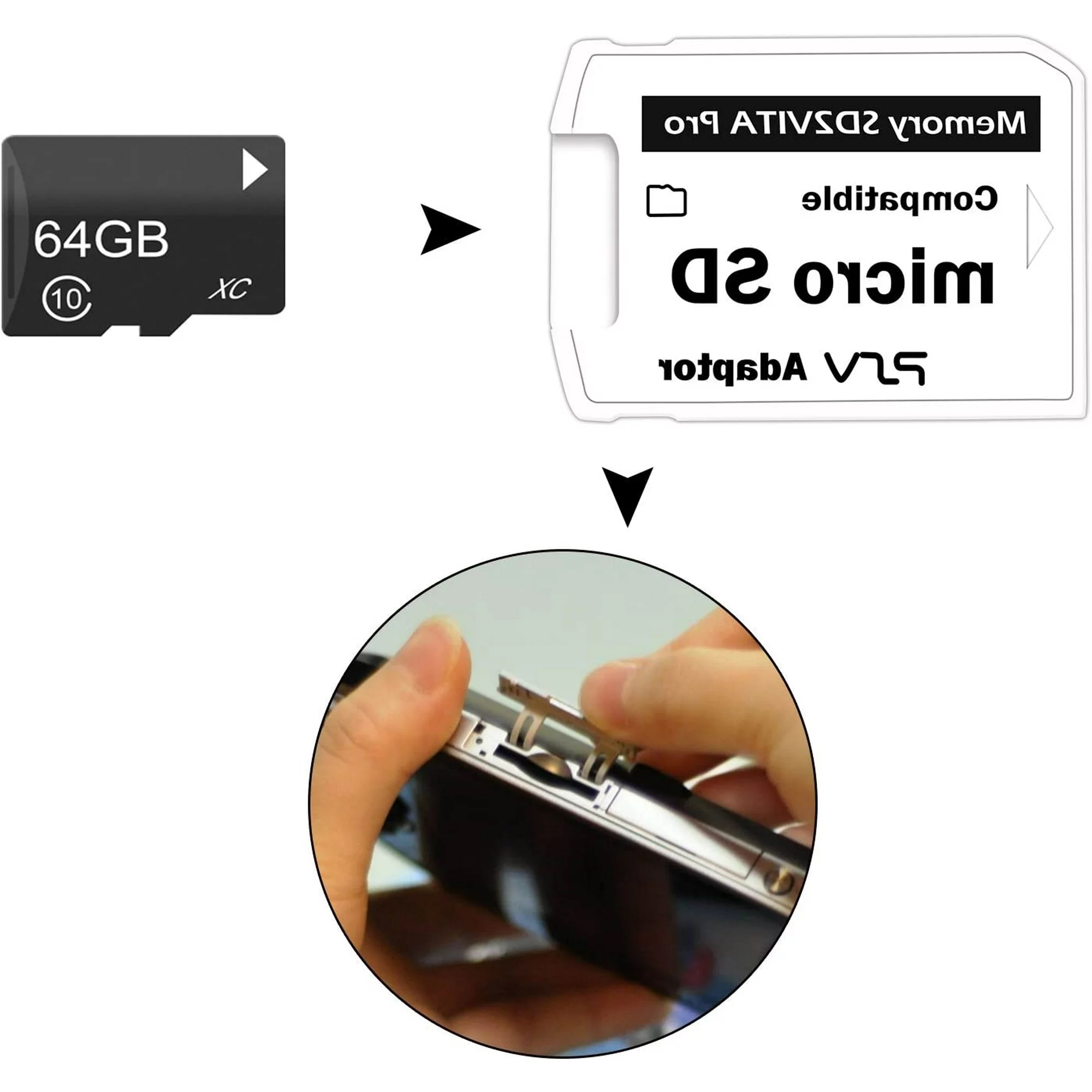 Memory Card Ps1 - Sd2vita pro adapter 3,0 kompatibel mit