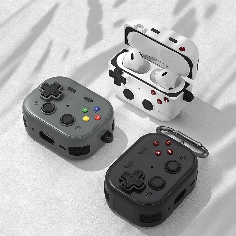 Retro Gaming Headset - Kopfhörer Schutzhülle Für Airpods 4 2024