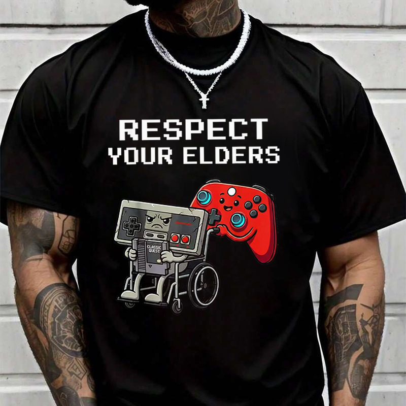 Retro Gaming T Shirts - Retro Gaming Lustiges Gamer-Controller-T-Shirt im 80er-Jahre-Stil