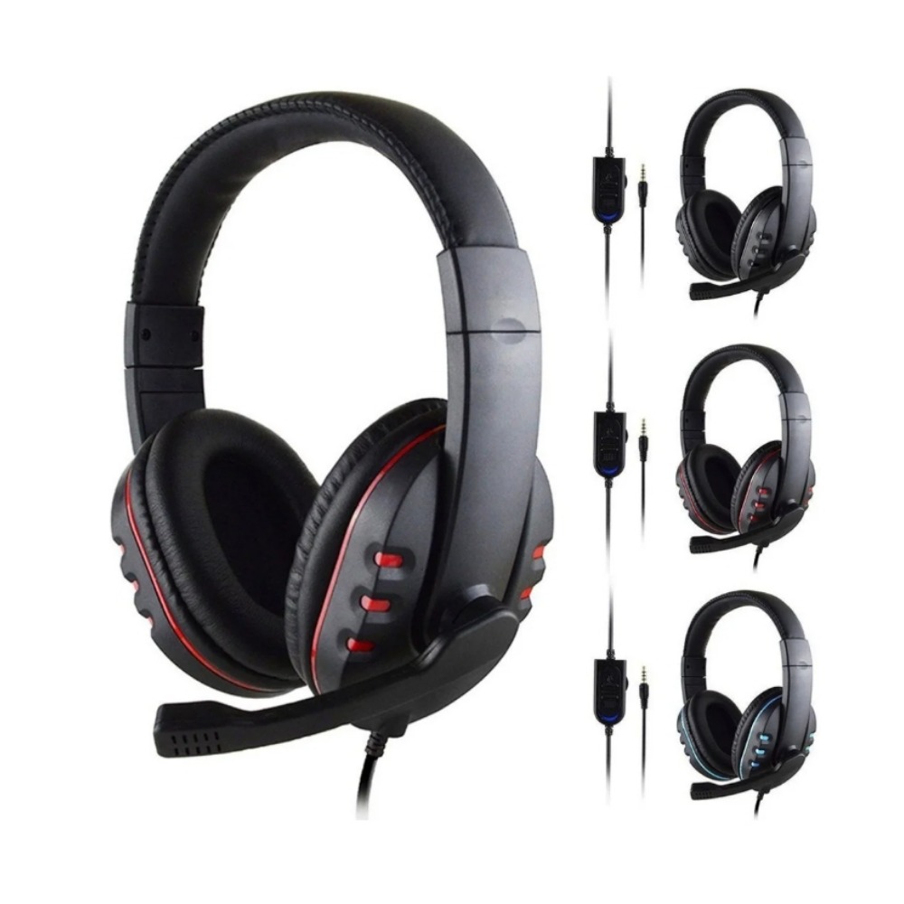 Retro Gaming Headset - Kopfhörer 3,5mm Kabelgebundenes Gaming-Headset Ohrhörer Musik