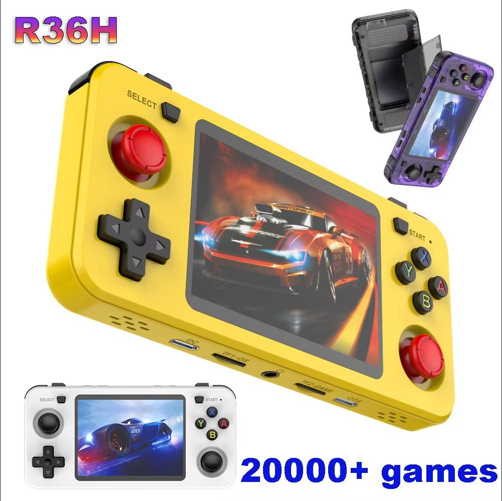 Retro Gaming Handheld Console - R36H ARKOS Retro Handheld-Spielkonsole Tragbarer 64G