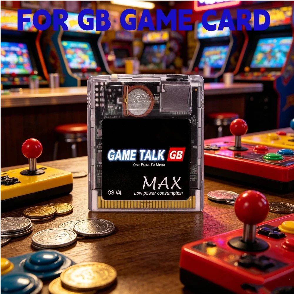 Retro Gaming Accessories - Klassische GBC-Spielkassette mit 2000 Kombinierten Spielen,