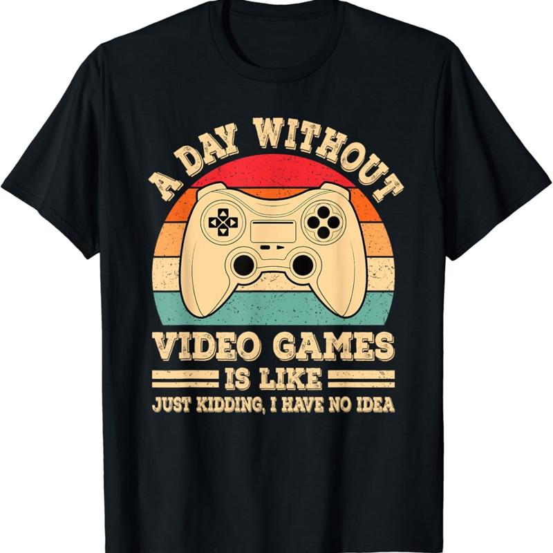 Retro Gaming Games - Ein Tag ohne Videospiele Lustiges Gamer