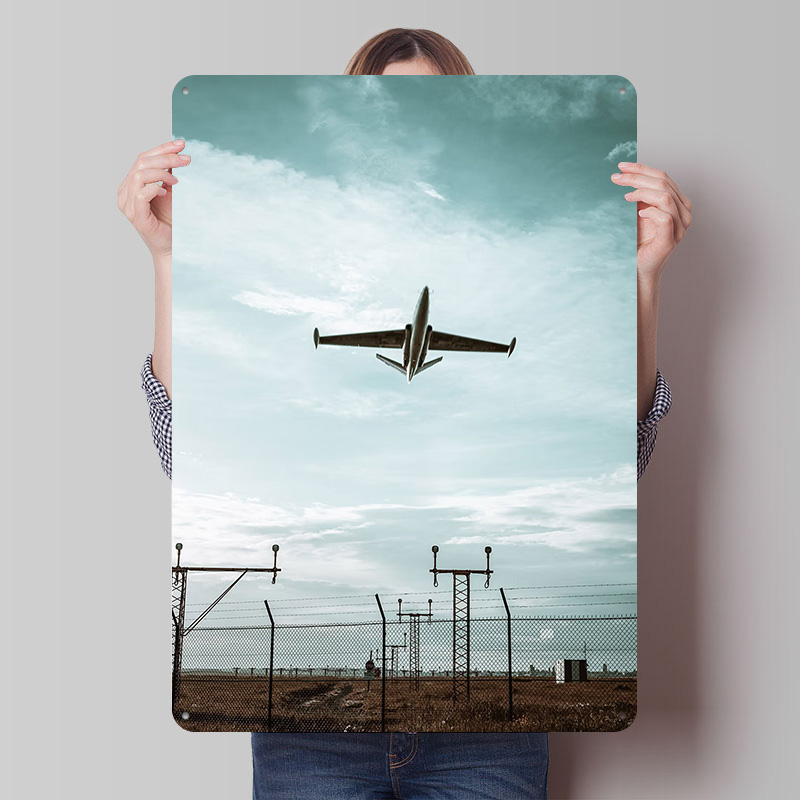 Retro Gaming Accessories - Take Off Blechposter Individuelle Wandkunst Vintage