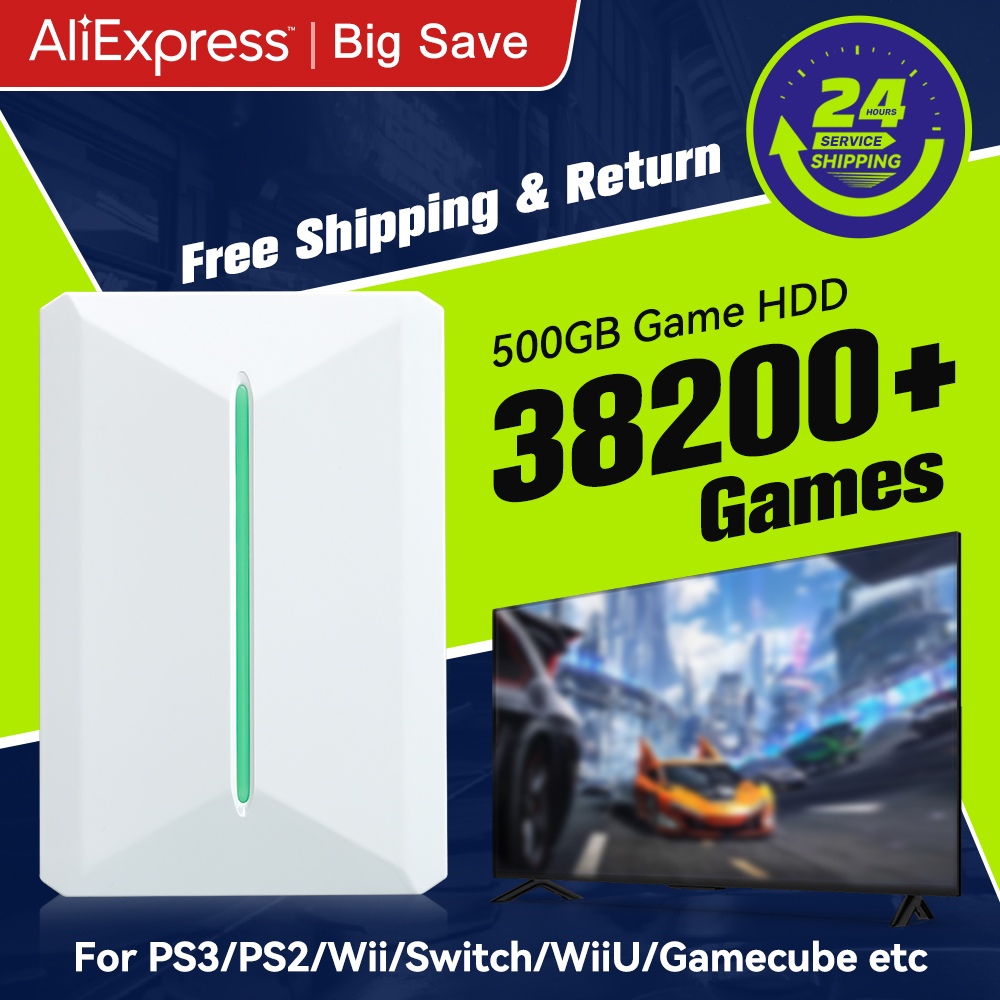 Retro Gaming Play Zone - Retrobat & Playnite Retro-Spielekonsole 500 GB