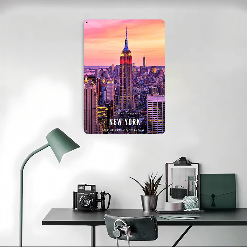 New York City Skyline Poster,  – Retro Gaming York Bewertung und Preis
