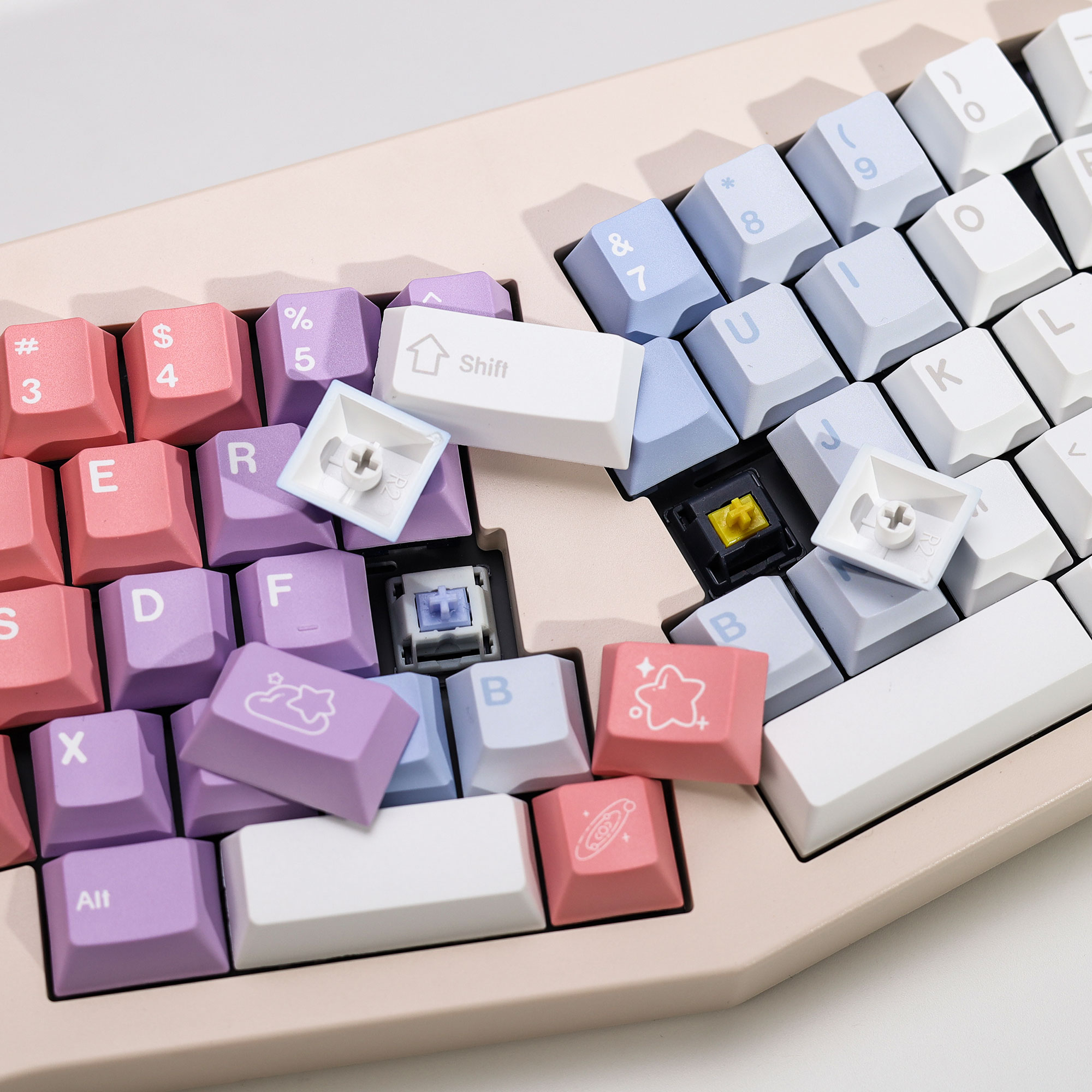 KBDiy Dreamscape Theme Keycaps – Retro Gaming Keyboard Bewertung und Preis