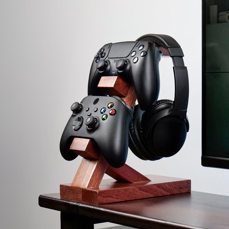 Holz-Controller-Ständer, multi – Retro Gaming Headset Bewertung und Preis