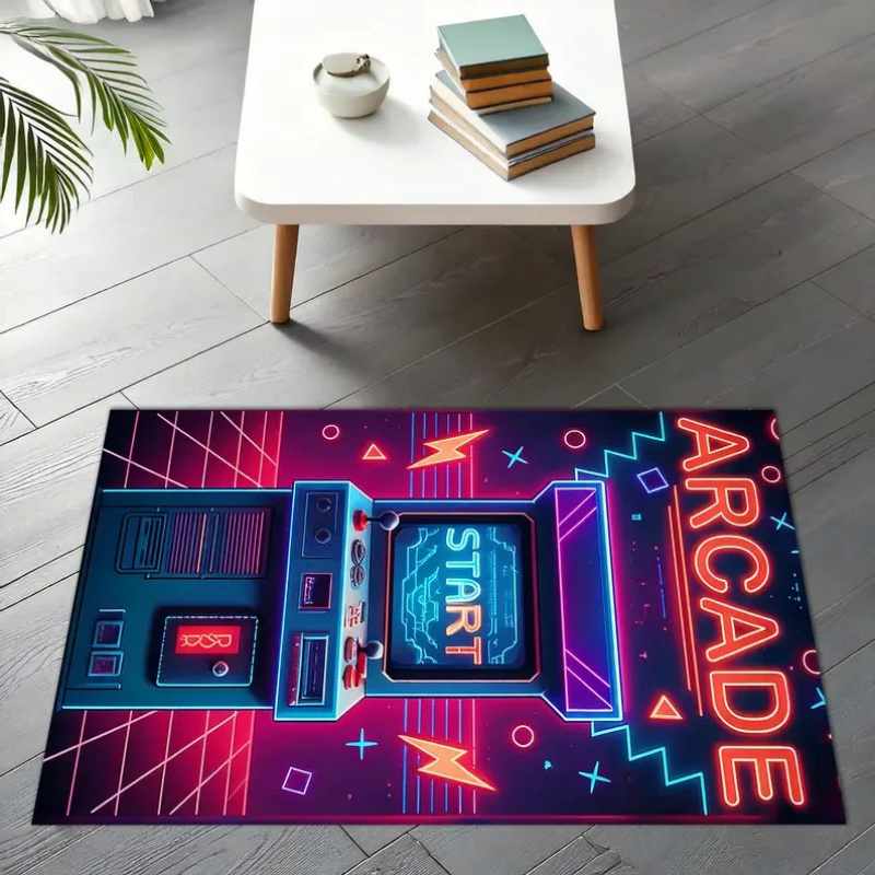 VIKAMA Retro Gamer Teppich Arc – Retro Gaming Rug Bewertung und Preis