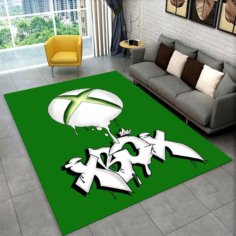 Retro Xbox Gaming Gamer Logo T – Retro Gaming Rug Bewertung und Preis