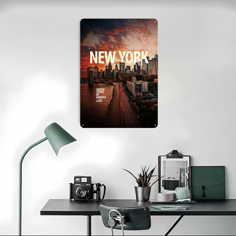 New York City Skyline, gedruck – Retro Gaming York Bewertung und Preis