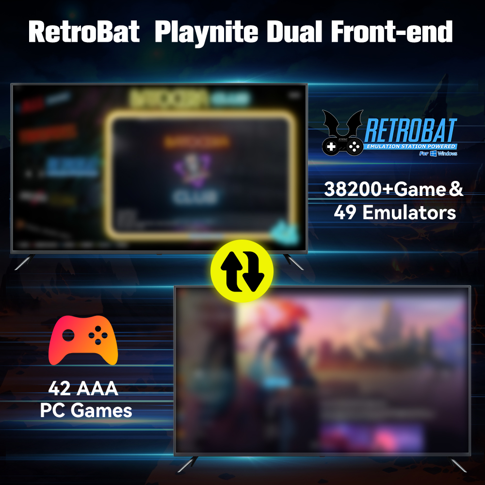 Retrobat&Playnite System HDD R – Retro Gaming Tv Bewertung und Preis