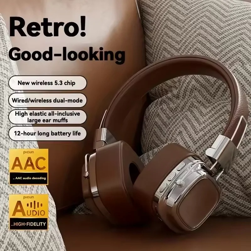 2025 Neue 5,3 faltbare drahtlo – Retro Gaming Headset Bewertung und Preis