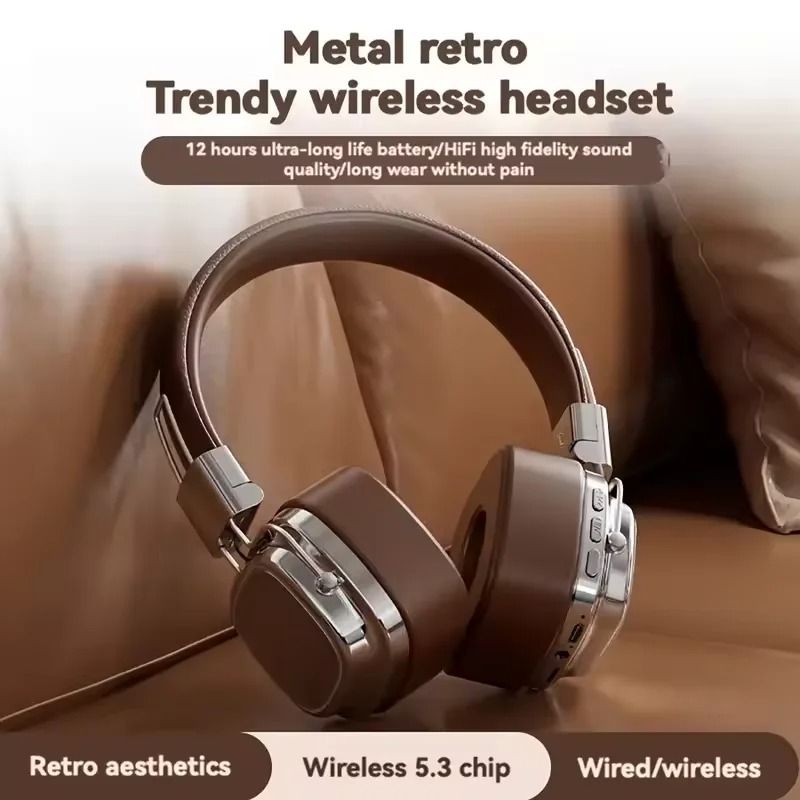 2025 Neue 5,3 faltbare drahtlo – Retro Gaming Headset Bewertung und Preis