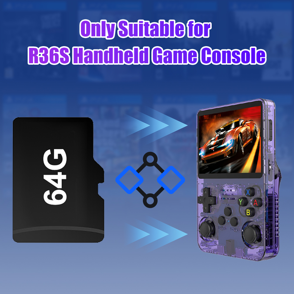 64G Game TF-Karte für R36S Vid – Retro Gaming Handheld Console Bewertung und Preis