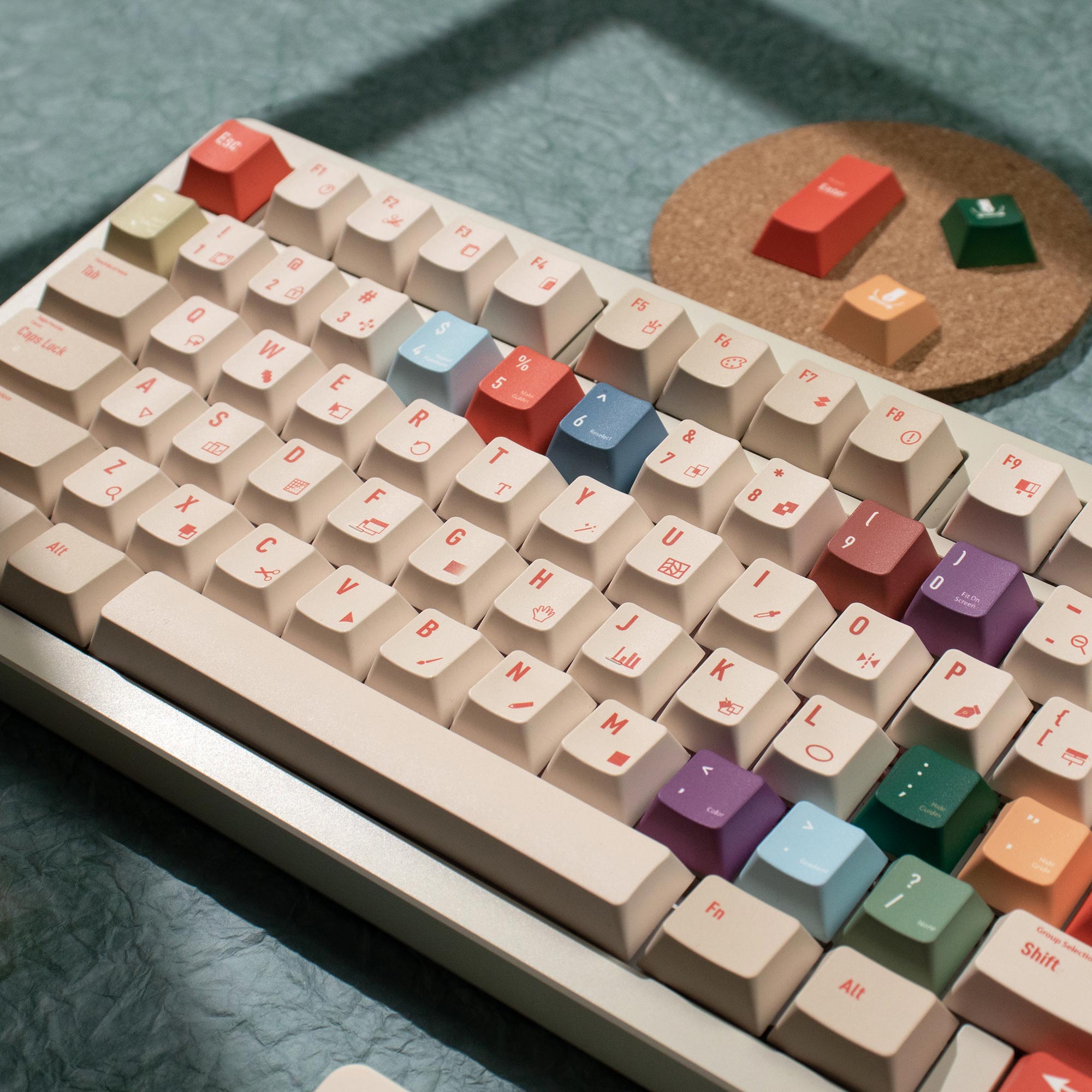 Illustrator-Tastenkappen DYE-S – Retro Gaming Keyboard Bewertung und Preis