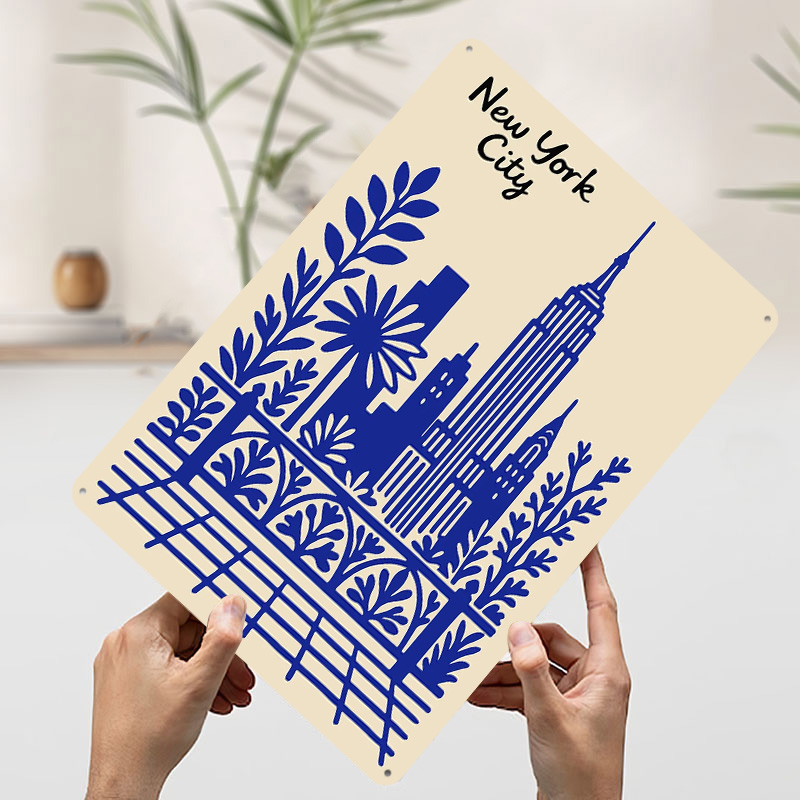 New York City Blaues Poster In – Retro Gaming York Bewertung und Preis