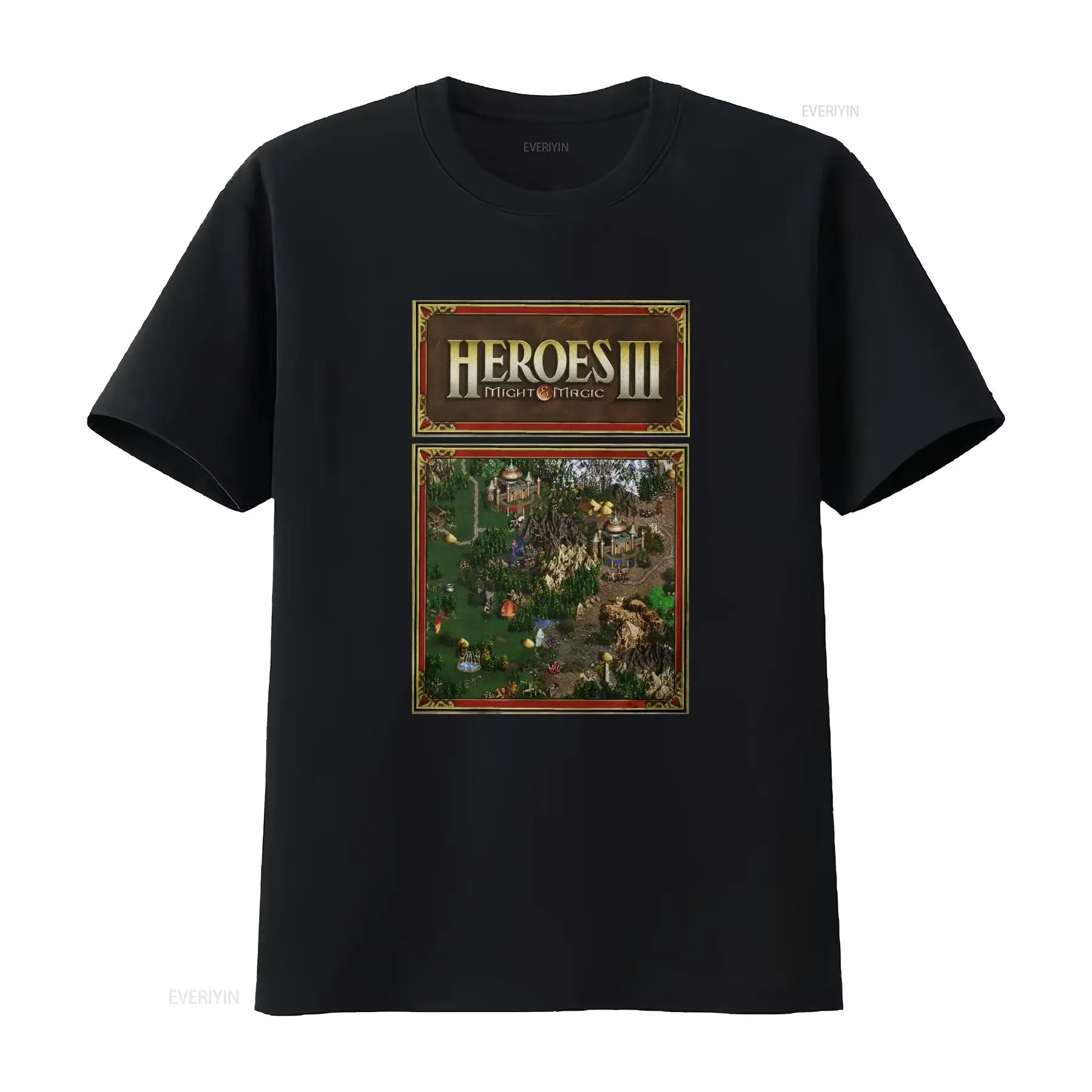 Heroes Map of Might And Magic  – Retro Gaming T Shirts Bewertung und Preis