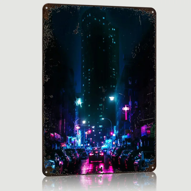 New York Alley Metallposter, I – Retro Gaming York Bewertung und Preis
