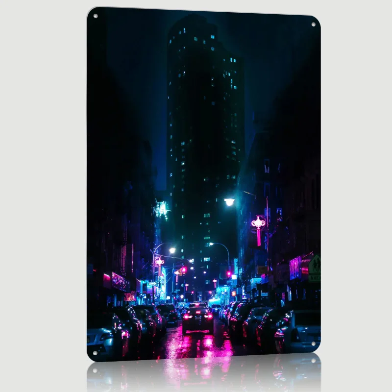 New York Alley Metallposter, I – Retro Gaming York Bewertung und Preis