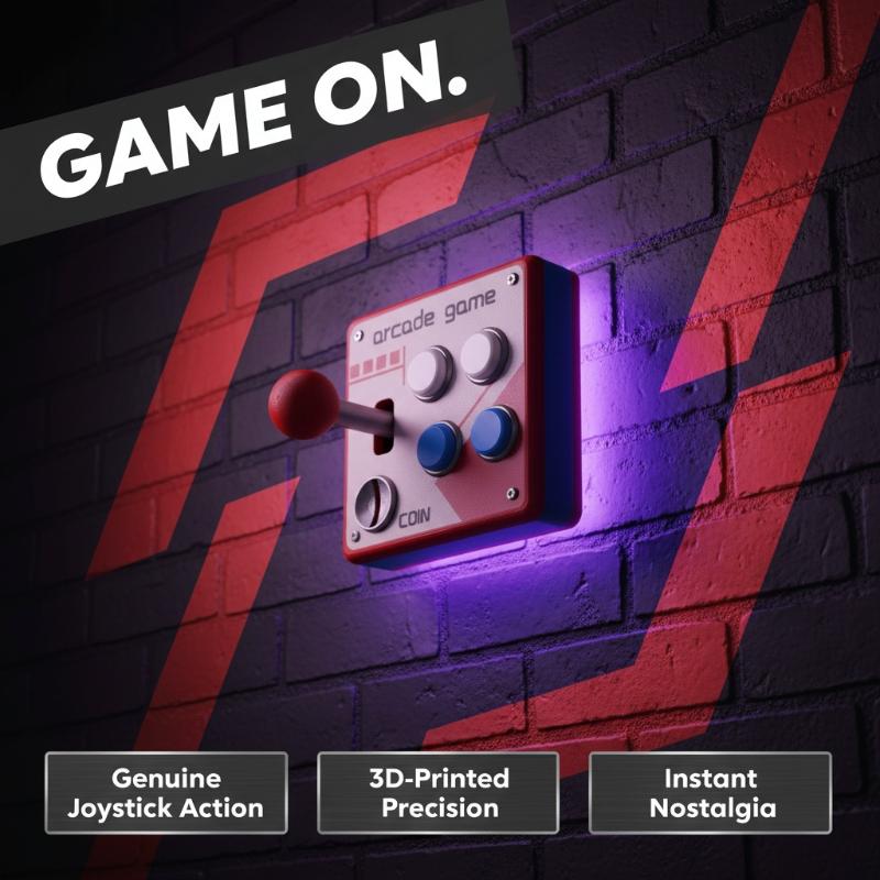 Retro Arcade-Spielknopf-Schalt – Retro Gaming Accessories Bewertung und Preis