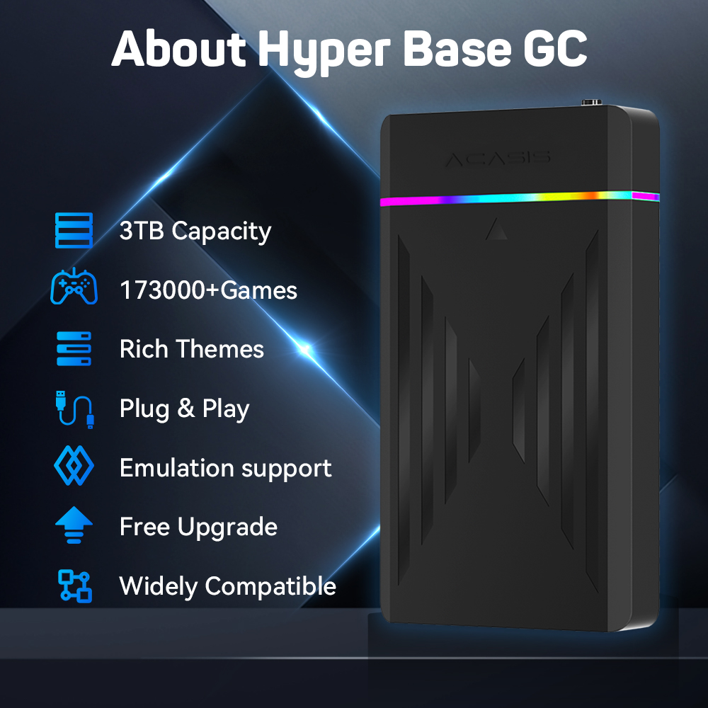 3 TB tragbare Gaming-HDD-Launc – Retro Gaming Tv Bewertung und Preis