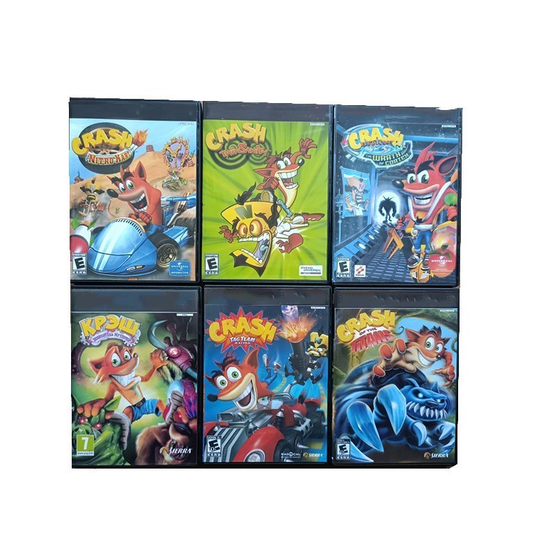 PS2 Kopie-Spiel-Disc Crash Ban – Retro Gaming Play Zone Bewertung und Preis