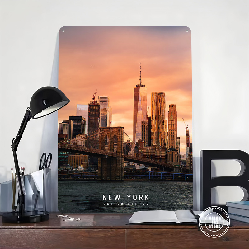 New York Blechposter Maßgefert – Retro Gaming York Bewertung und Preis
